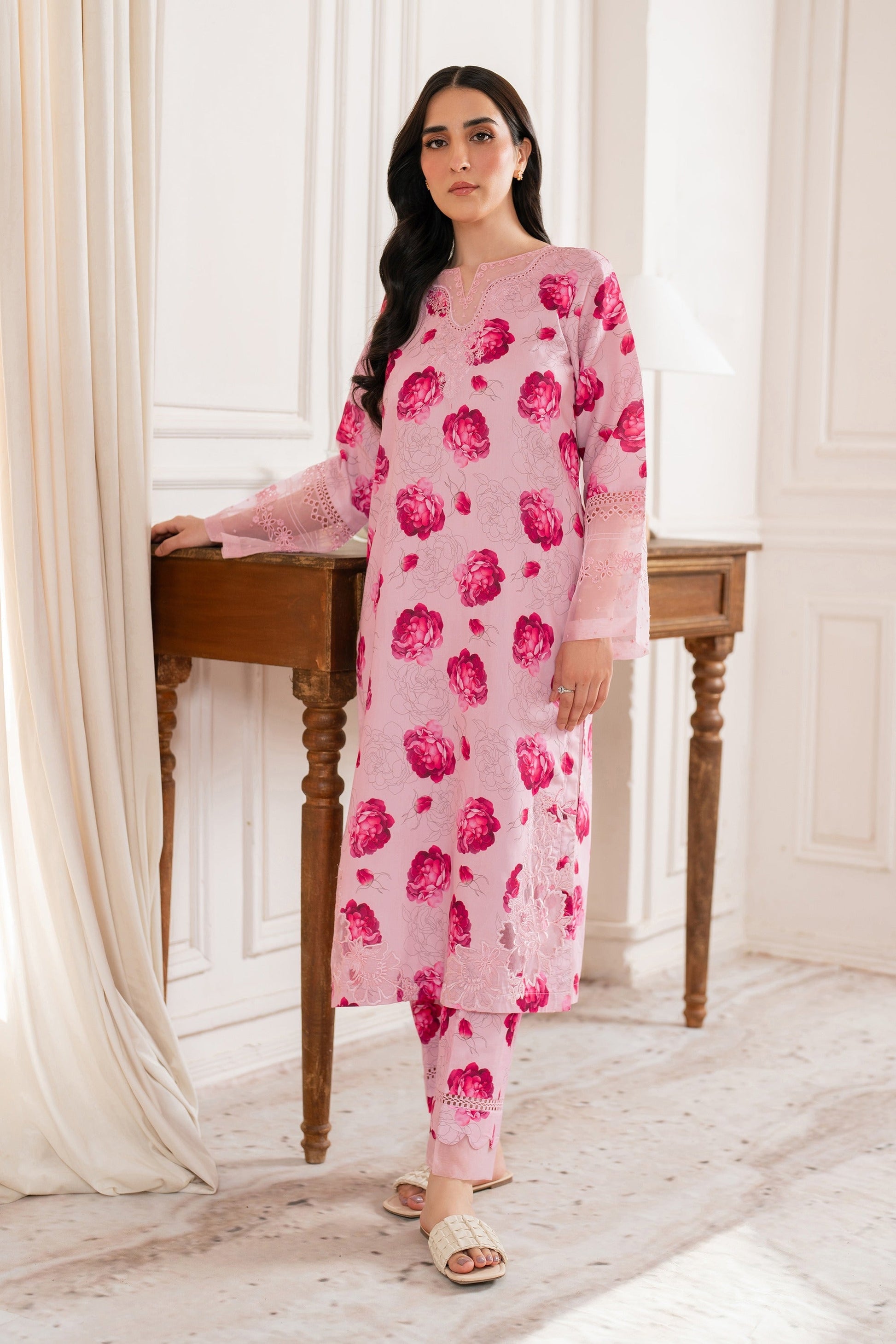 Hana | Floral Symphony | Blushful by Hana - Designer Dress - Type: Ladies Clothes - Available at Libayah - 100% Original