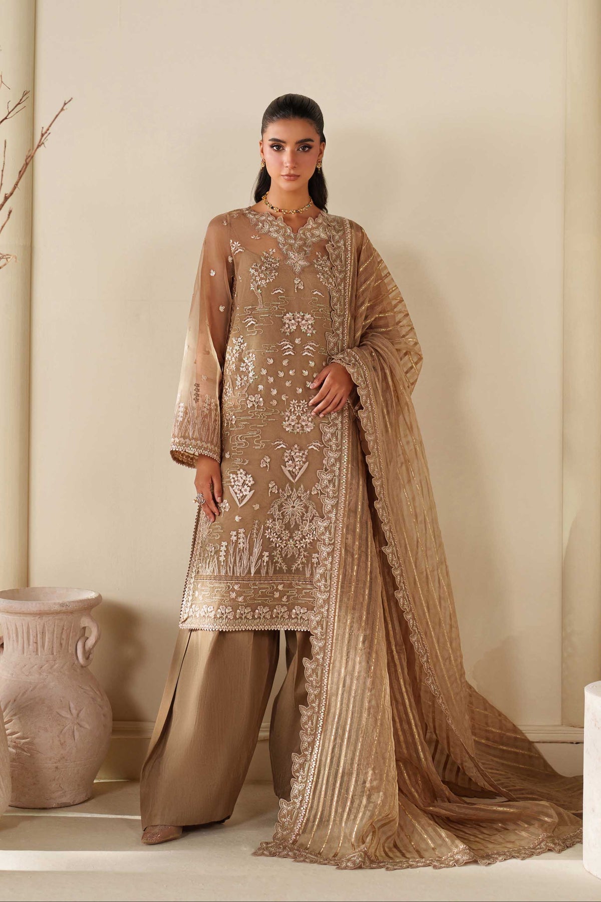 Akbar Aslam | Formal Pret | Cedar by Akbar Aslam - Designer Dress  - Type : Ladies Clothes - Available at Libayah - 100% Original 
