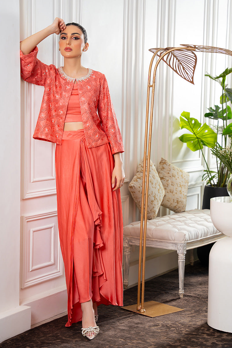 Amna Arshad | Zolu Collection 24| Kayo by Amna Arshad - Designer Dress - Type: Luxury - Available at Libayah - 100% Original