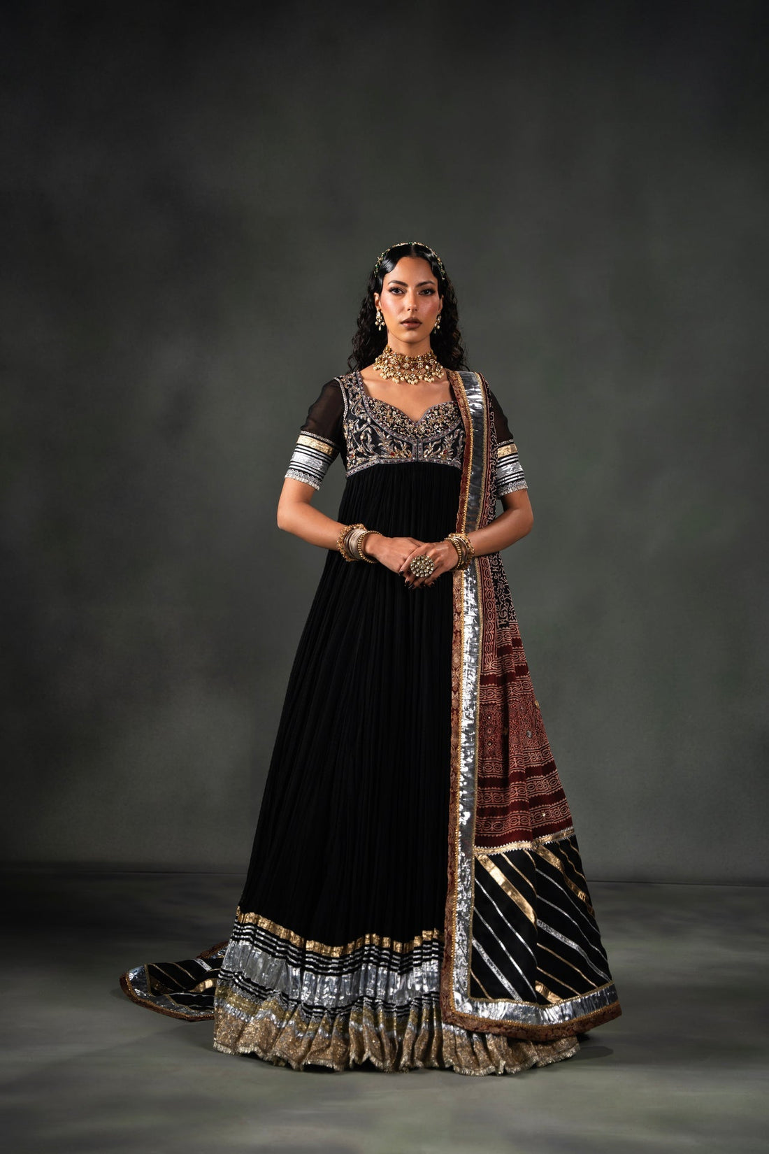 Nilofer Shahid | Mihrimah Formals | Leyla by Nilofer Shahid - Designer Dress  - Type : Ladies Clothes - Available at Libayah - 100% Original 