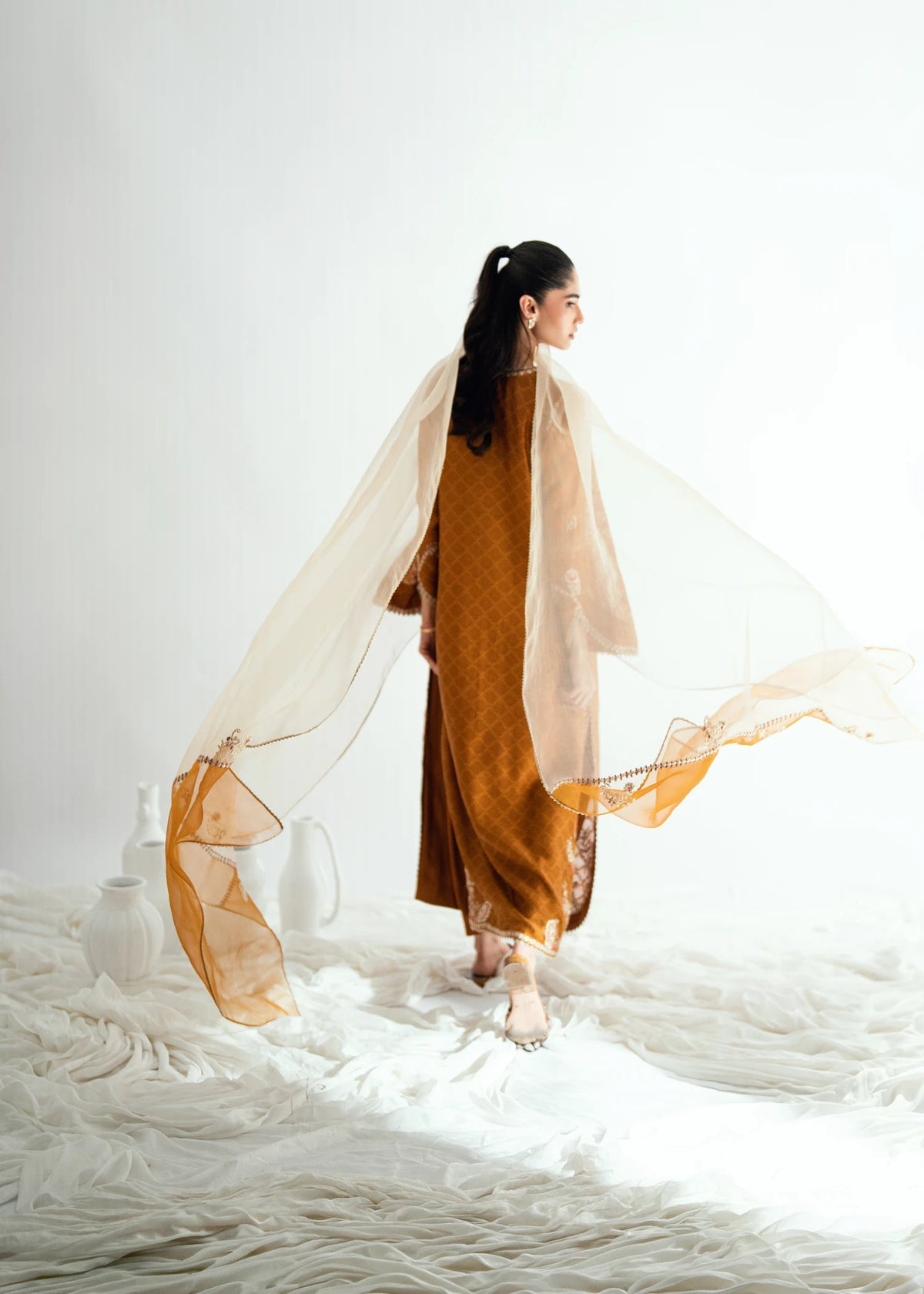 Umsha | Jardin De Luxe | Honey Mist by Umsha - Designer Dress  - Type :  - Available at Libayah - 100% Original 
