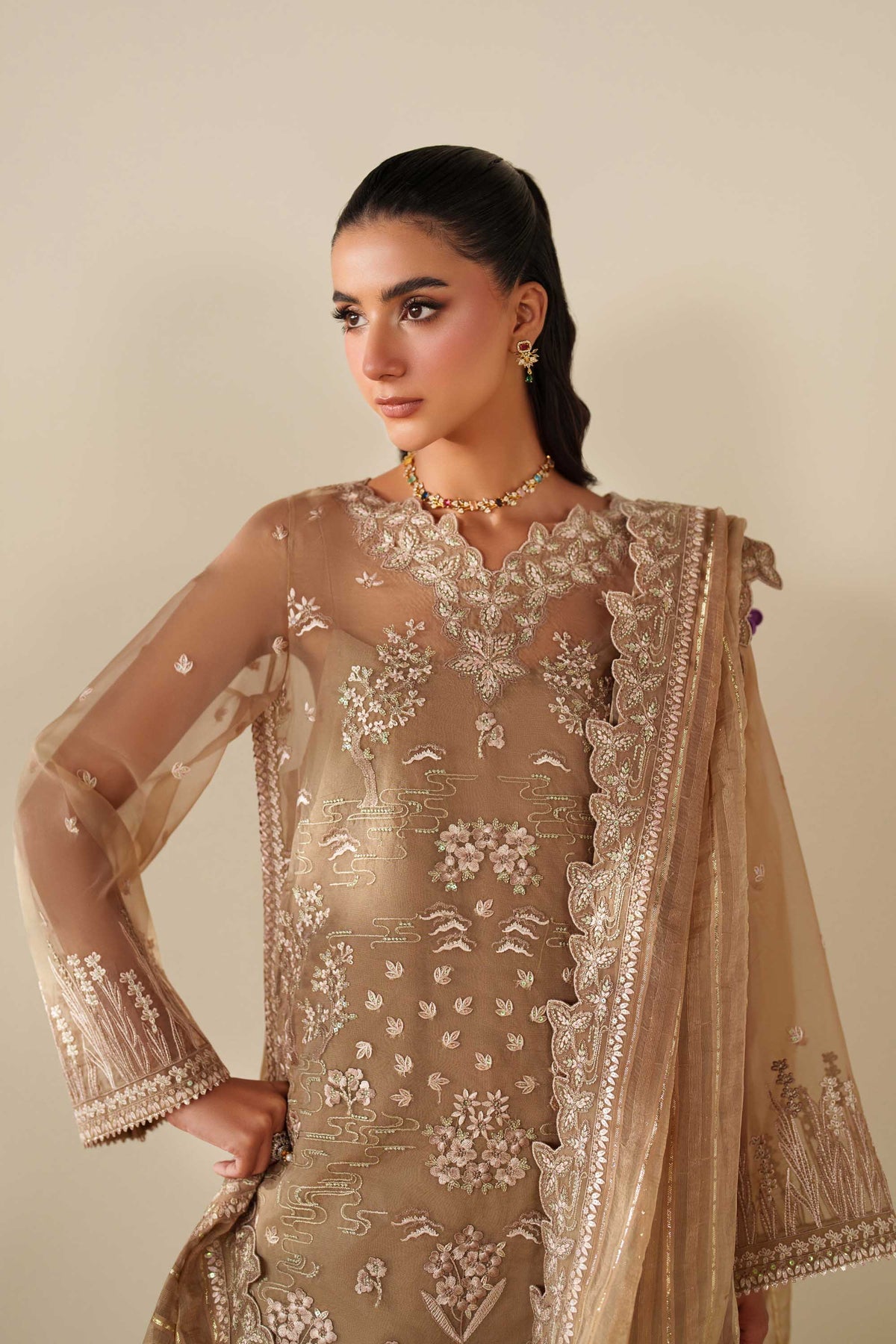 Akbar Aslam | Formal Pret | Cedar by Akbar Aslam - Designer Dress  - Type : Ladies Clothes - Available at Libayah - 100% Original 