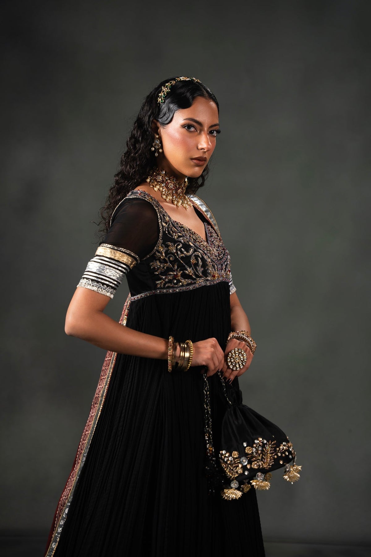 Nilofer Shahid | Mihrimah Formals | Leyla by Nilofer Shahid - Designer Dress  - Type : Ladies Clothes - Available at Libayah - 100% Original 