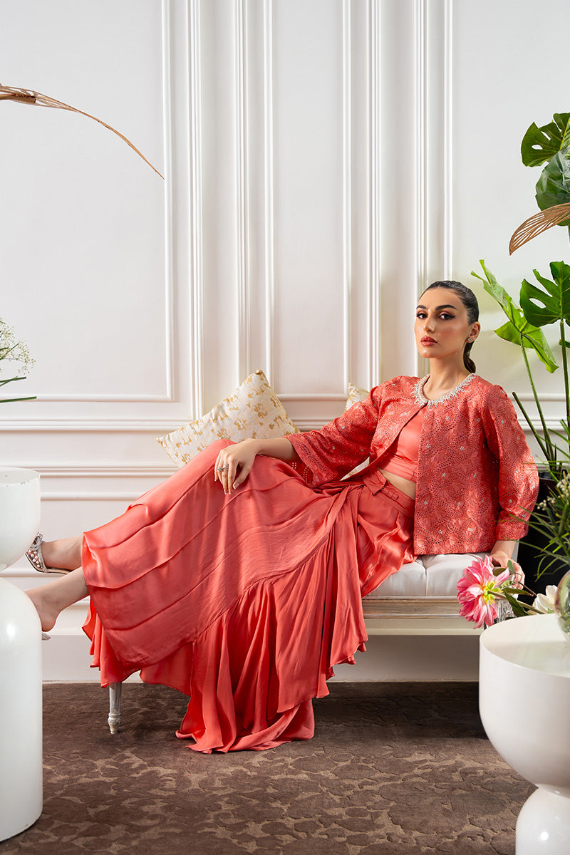 Amna Arshad | Zolu Collection 24| Kayo by Amna Arshad - Designer Dress - Type: Luxury - Available at Libayah - 100% Original