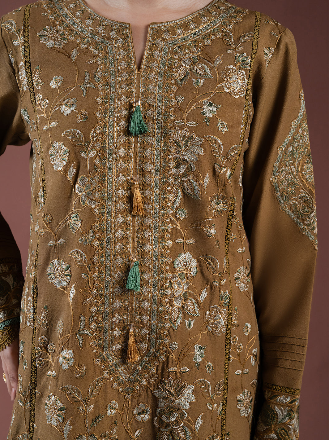 Faiza Faisal | Winter Edit 2024 | EMIRA by Faiza Faisal - Designer Dress - Type: Ladies Clothes - Available at Libayah - 100% Original