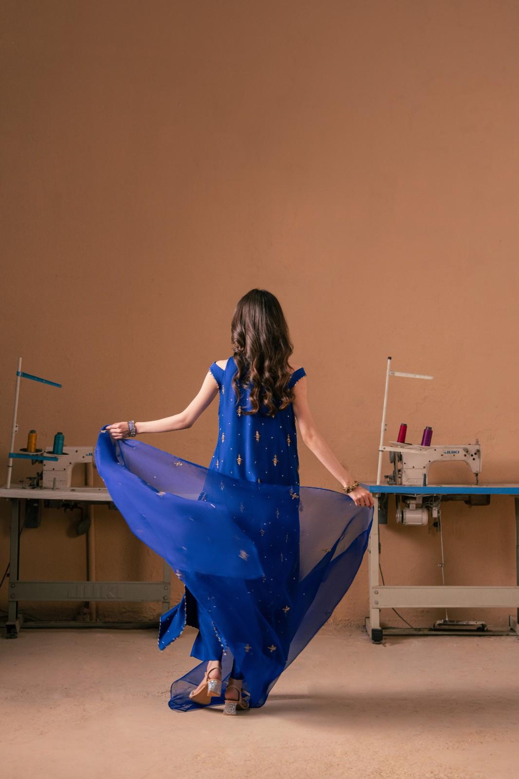 Malook | Dhanak Formals | Resham by Malook - Designer Dress  - Type : Ladies Clothes - Available at Libayah - 100% Original 