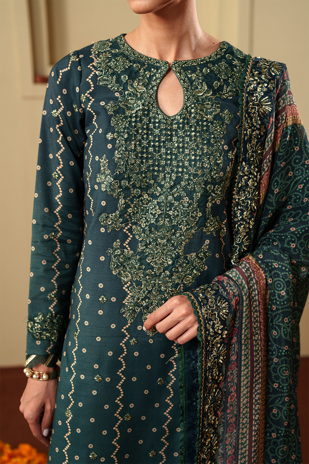 Neeshay | New Shagun | SAROSH by Neeshay - Designer Dress  - Type : Ladies Clothes - Available at Libayah - 100% Original 