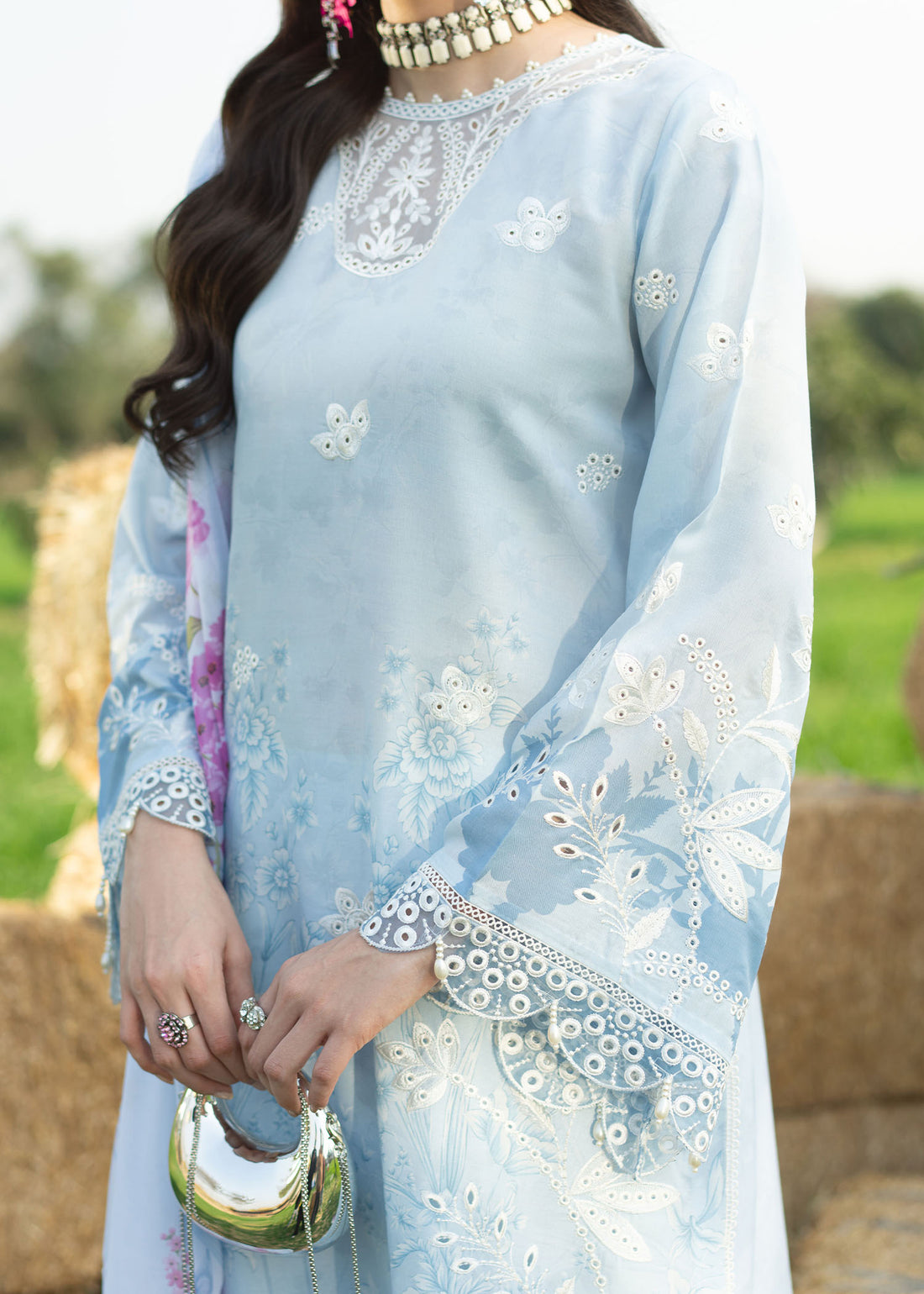 Sardinia | Printkari Lawn Edit 25 | Iris by Sardinia - Designer Dress - Type: Ladies Clothes - Available at Libayah - 100% Original