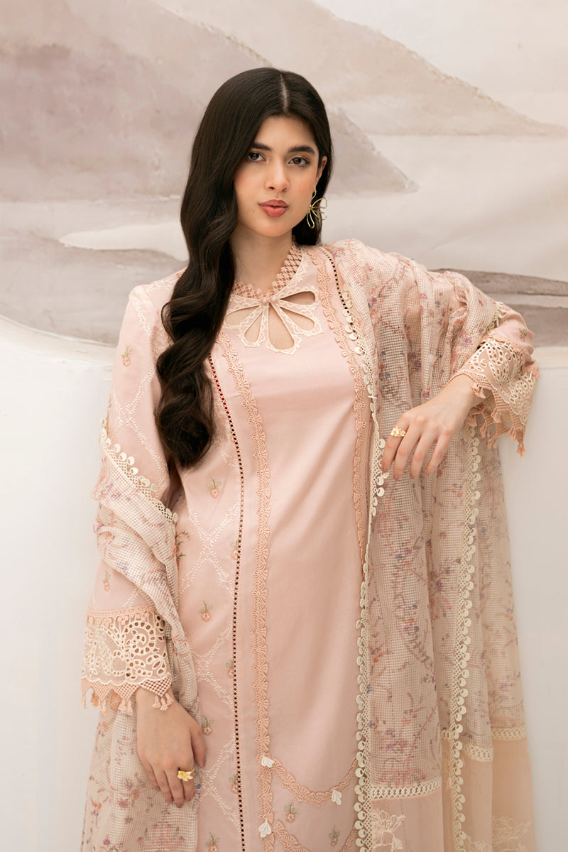 Qalamkar | Casual Pret Lawn | NM-03 STELLA by Qalamkar - Designer Dress - Type: Ladies Clothes - Available at Libayah - 100% Original