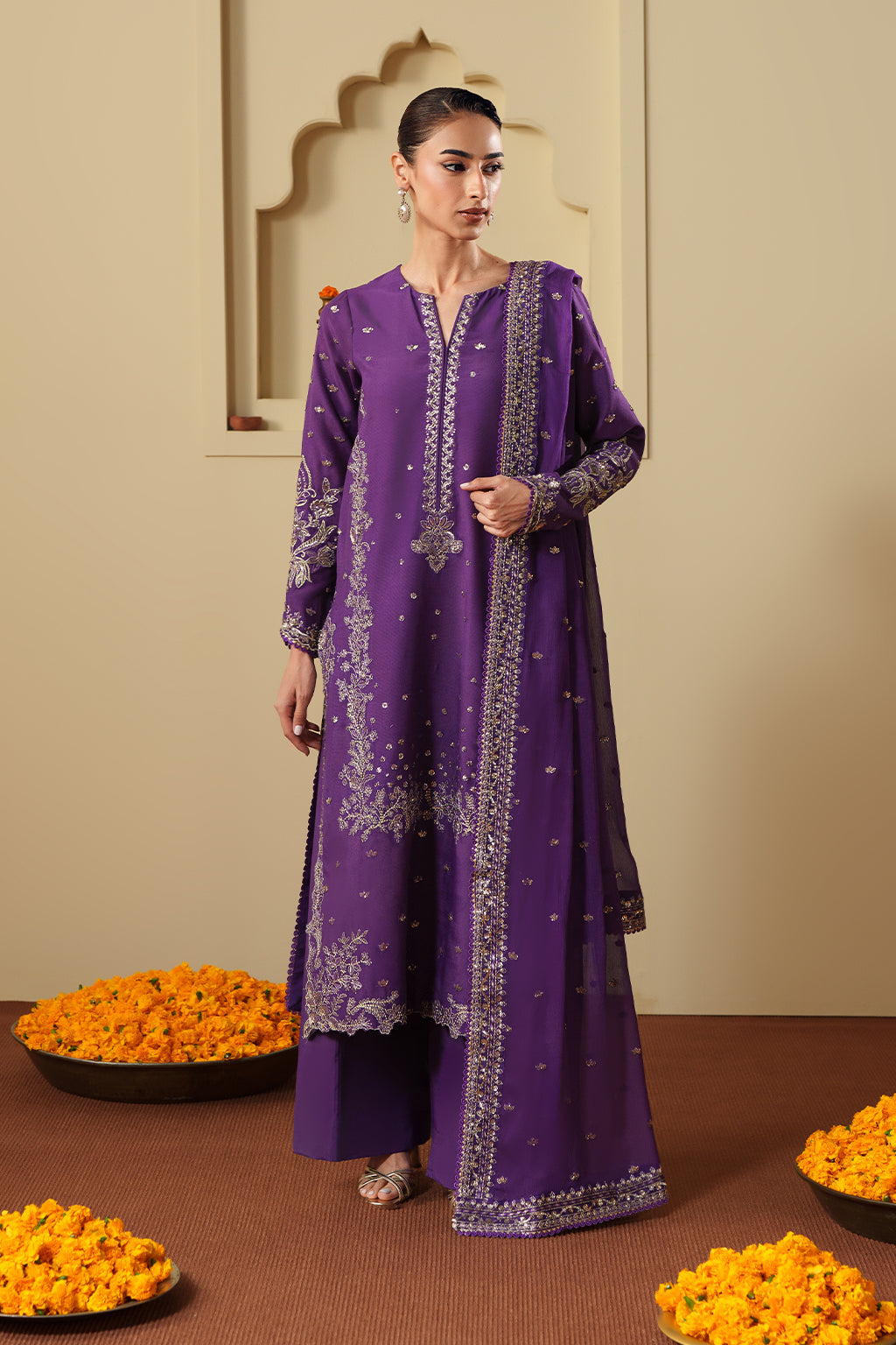 Neeshay | New Shagun | ZAREESHA by Neeshay - Designer Dress  - Type : Ladies Clothes - Available at Libayah - 100% Original 
