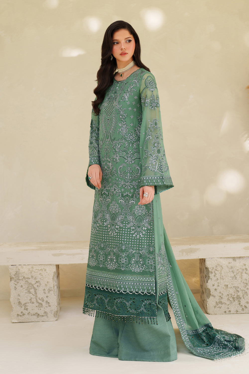 Zarif | Meesa Luxury Formals | Jiroon by Zarif - Designer Dress - Type : Ladies Clothes - Available at Libayah - 100% Original 