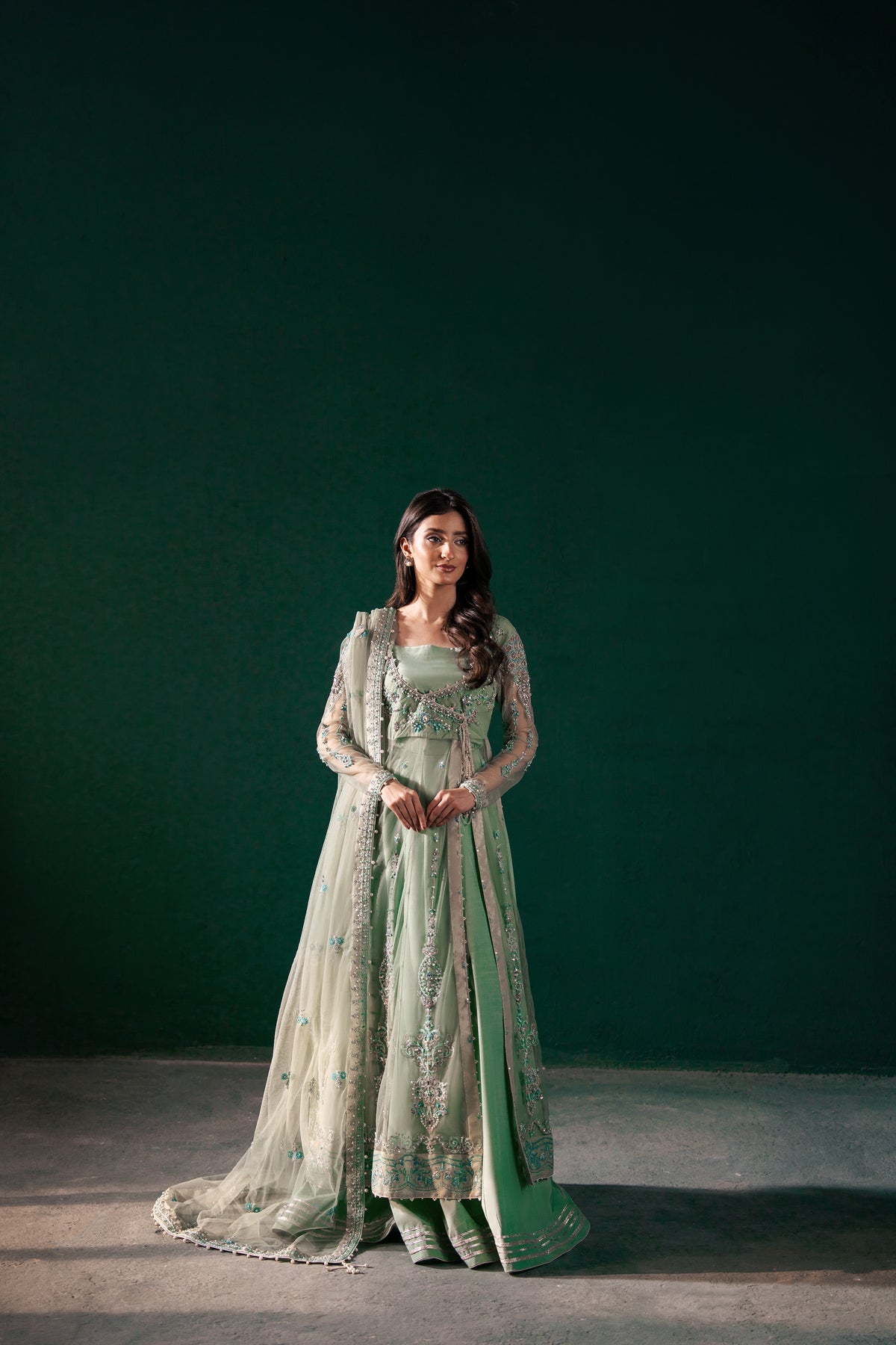 Malook | Rashq e Qamar | Feroza by Malook - Designer Dress - Type: Ladies Clothes - Available at Libayah - 100% Original