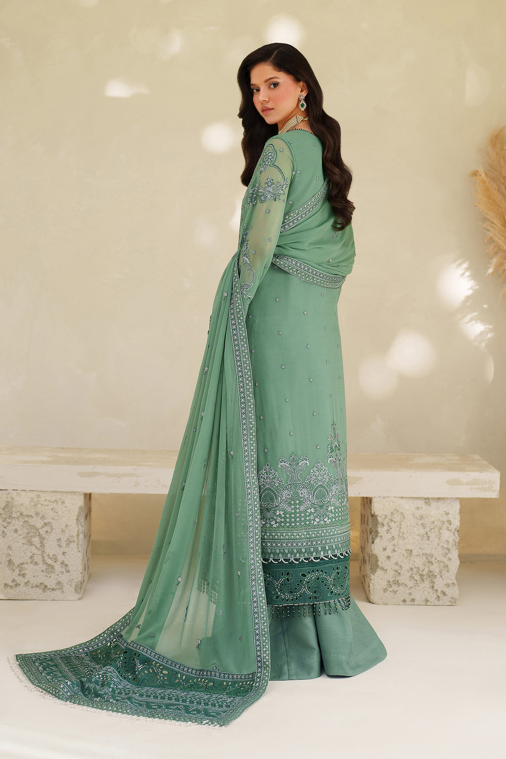 Zarif | Meesa Luxury Formals | Jiroon by Zarif - Designer Dress - Type : Ladies Clothes - Available at Libayah - 100% Original 