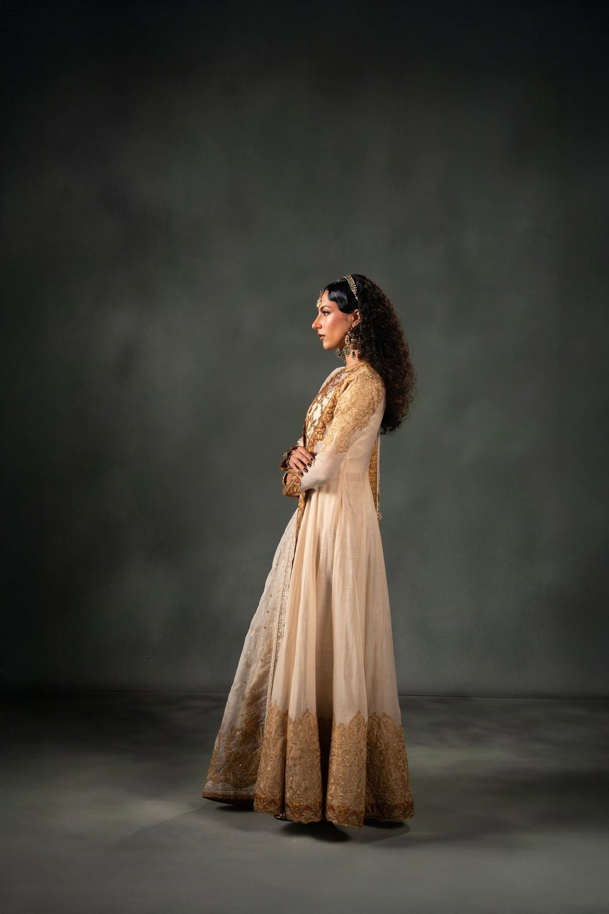 Nilofer Shahid | Mihrimah Formals | Hurram by Nilofer Shahid - Designer Dress  - Type : Ladies Clothes - Available at Libayah - 100% Original 