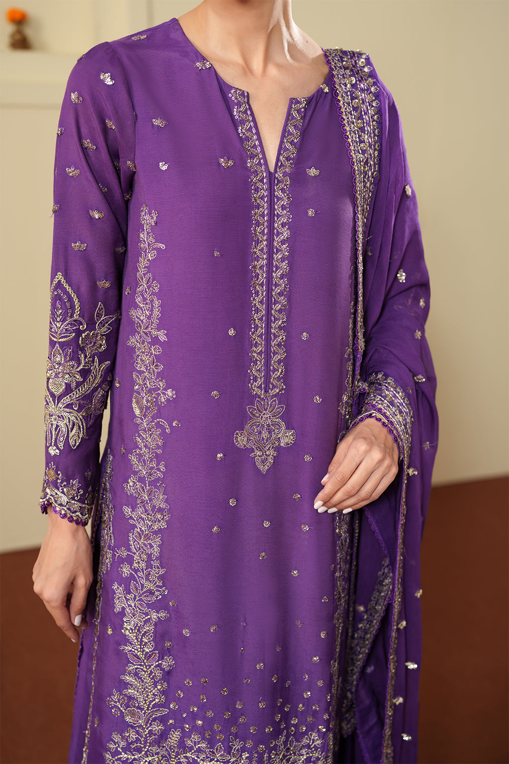 Neeshay | New Shagun | ZAREESHA by Neeshay - Designer Dress  - Type : Ladies Clothes - Available at Libayah - 100% Original 