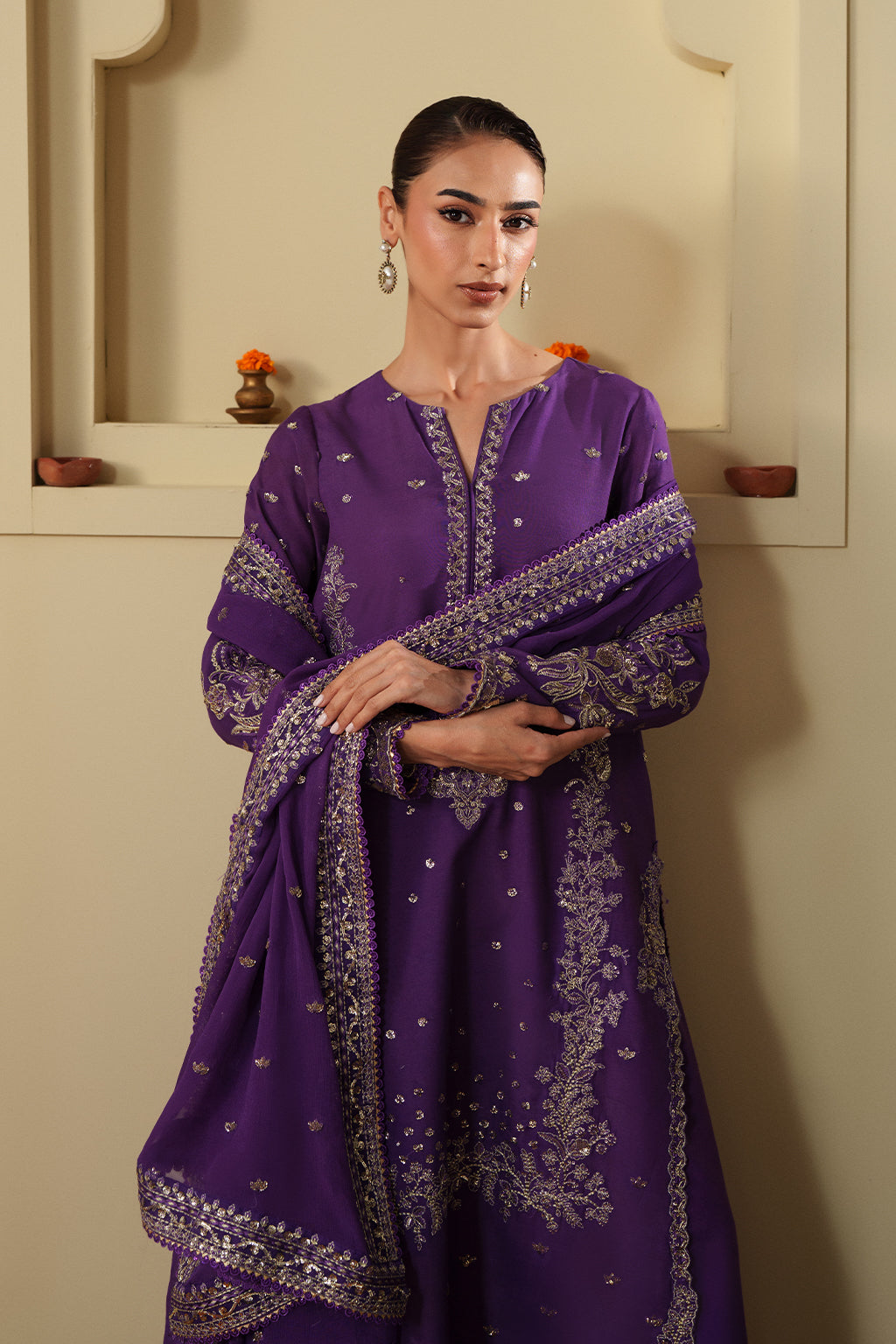 Neeshay | New Shagun | ZAREESHA by Neeshay - Designer Dress  - Type : Ladies Clothes - Available at Libayah - 100% Original 