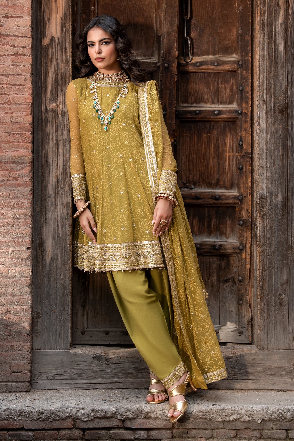 Charizma | Festive Pret | 3-Pcs Embroidered CMA-6-461 by Charizma - Designer Dress  - Type : Ladies Clothes - Available at Libayah - 100% Original 