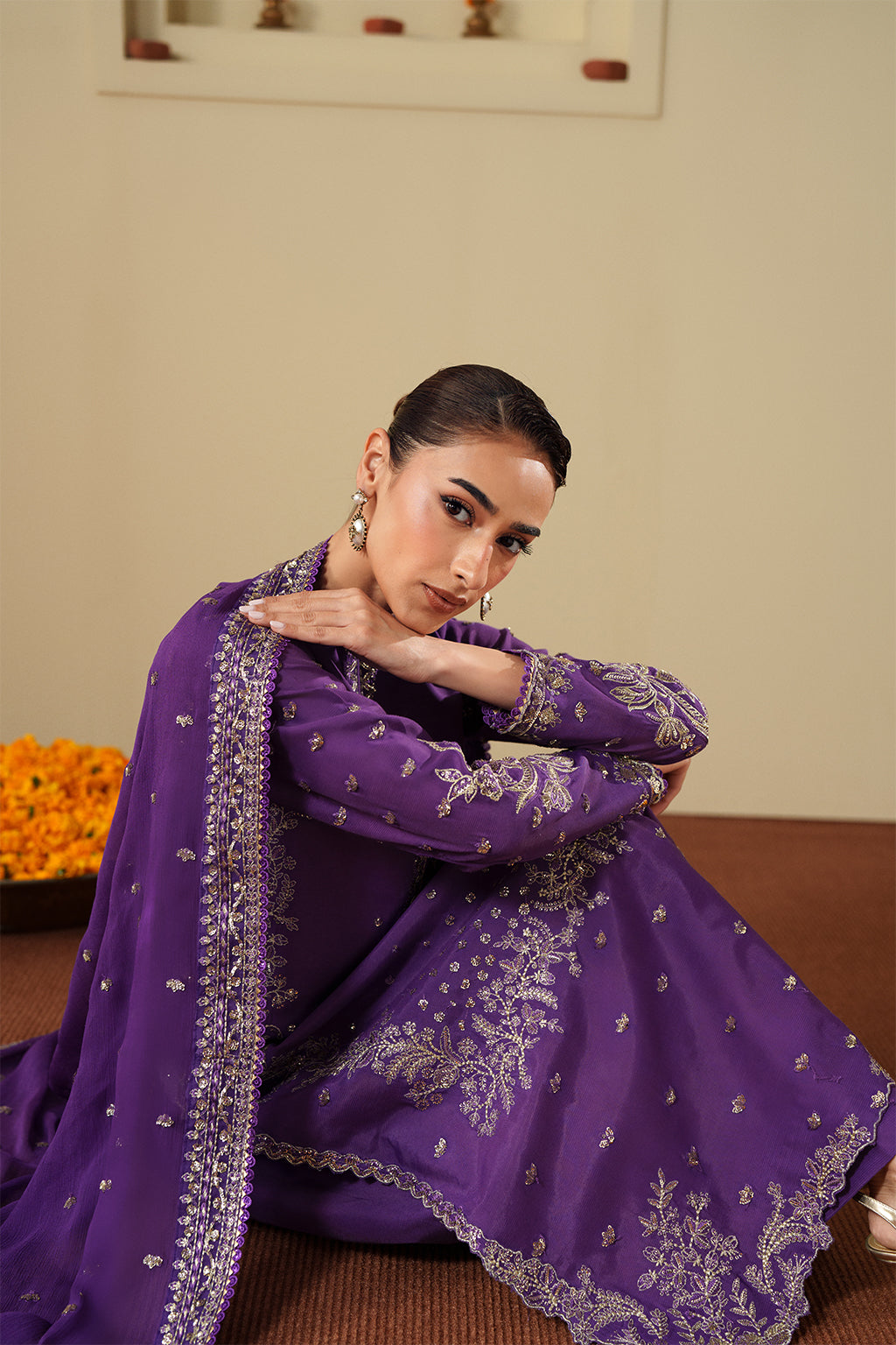 Neeshay | New Shagun | ZAREESHA by Neeshay - Designer Dress  - Type : Ladies Clothes - Available at Libayah - 100% Original 