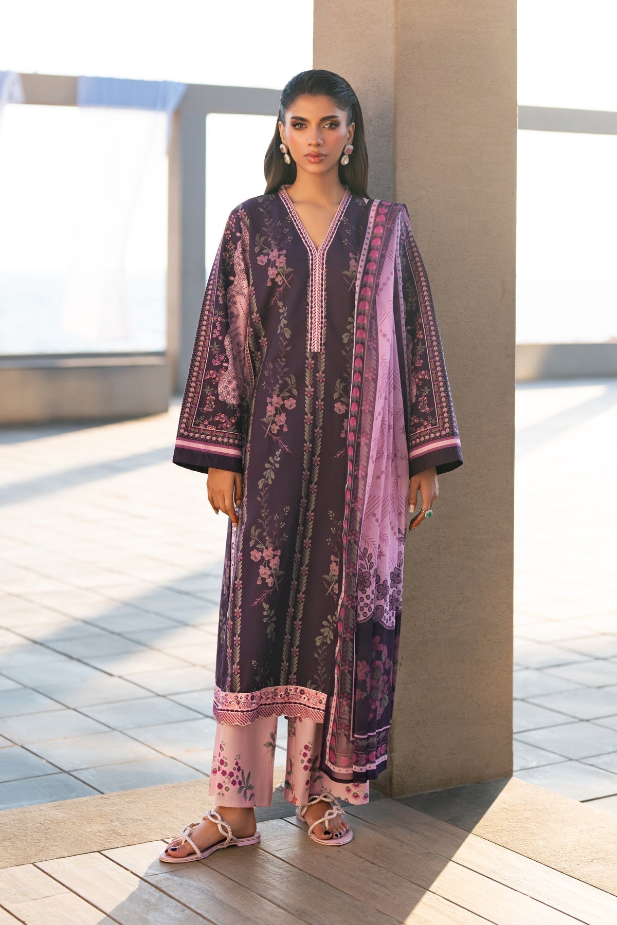 Afrozeh | Basic Pret 26 RTW | NACRE by Afrozeh - Designer Dress  - Type : Ladies Clothes - Available at Libayah - 100% Original 