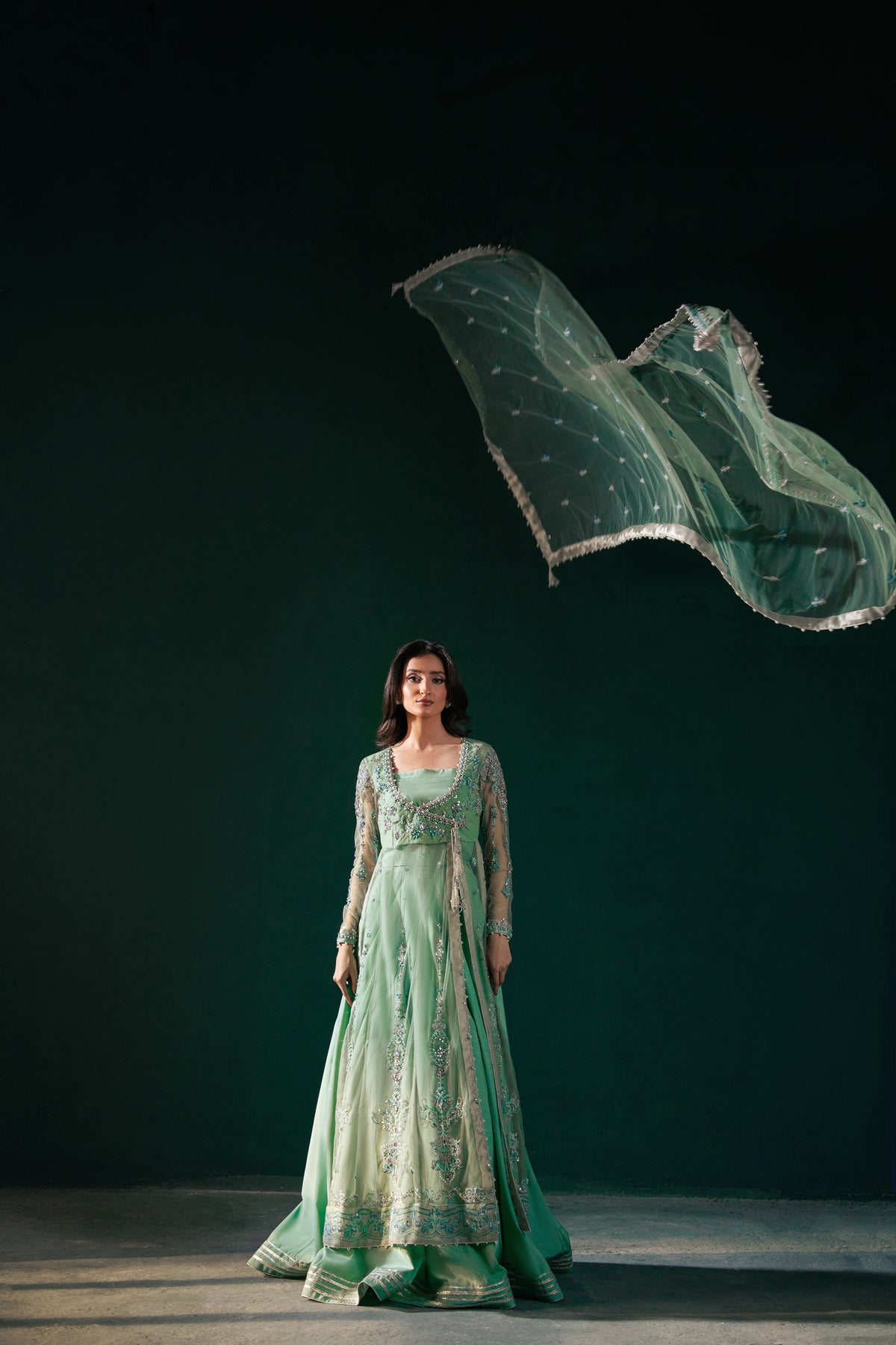 Malook | Rashq e Qamar | Feroza by Malook - Designer Dress - Type: Ladies Clothes - Available at Libayah - 100% Original