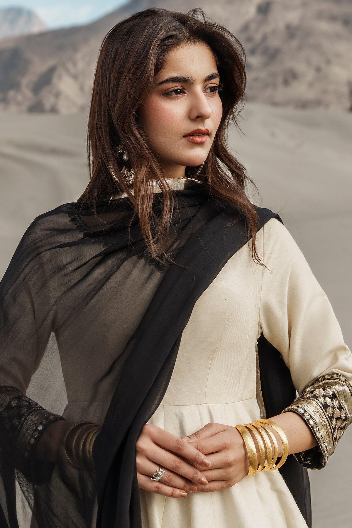 Charizma | Festive Pret | 3 Pcs Stitched Raw Silk Pishwas CMA-6-468 by Charizma - Designer Dress  - Type : Ladies Clothes - Available at Libayah - 100% Original 
