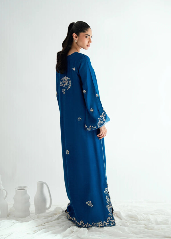 Umsha | Jardin De Luxe | Imperial Blue by Umsha - Designer Dress  - Type : Ladies Clothes - Available at Libayah - 100% Original 