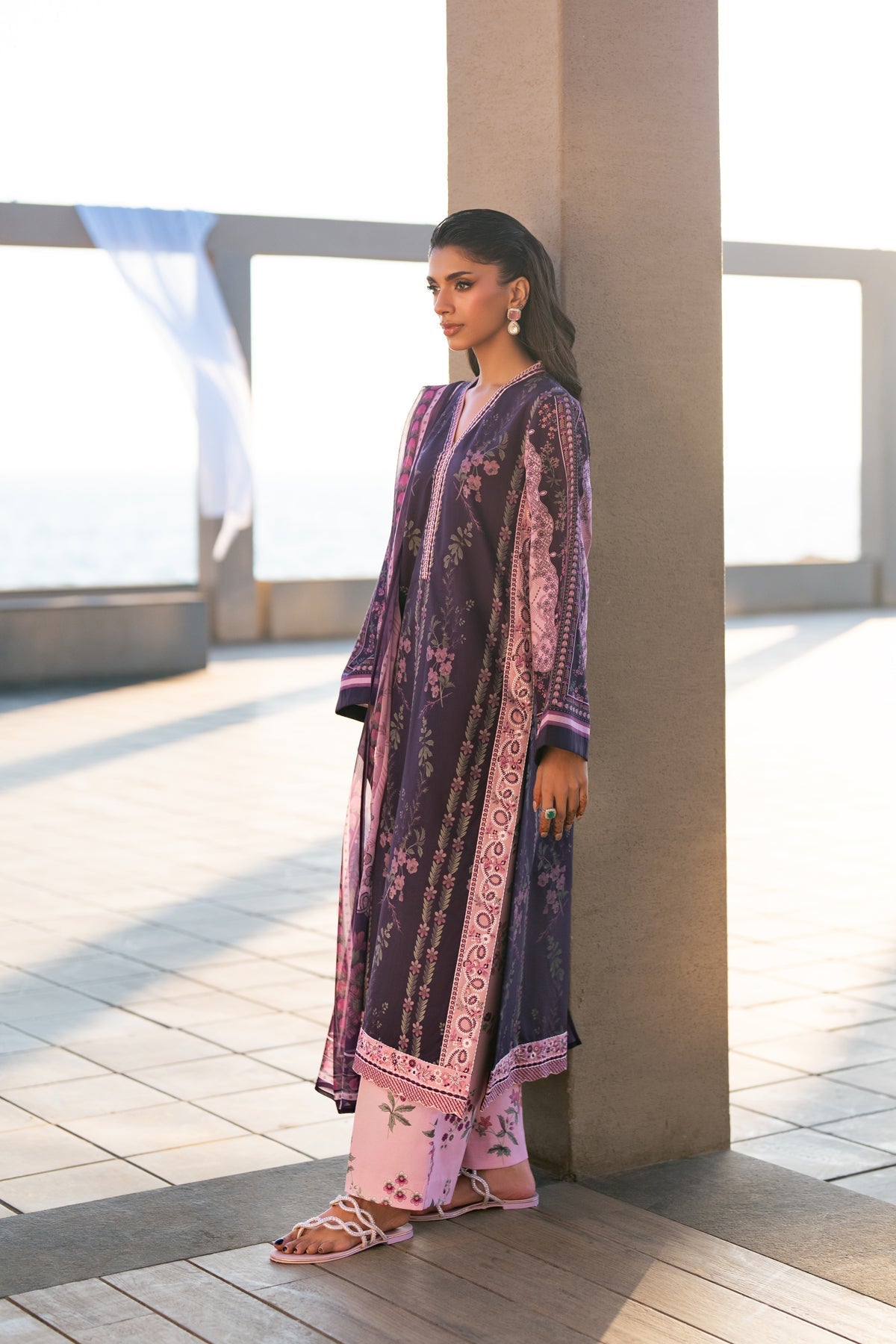 Afrozeh | Basic Pret 26 RTW | NACRE by Afrozeh - Designer Dress  - Type : Ladies Clothes - Available at Libayah - 100% Original 