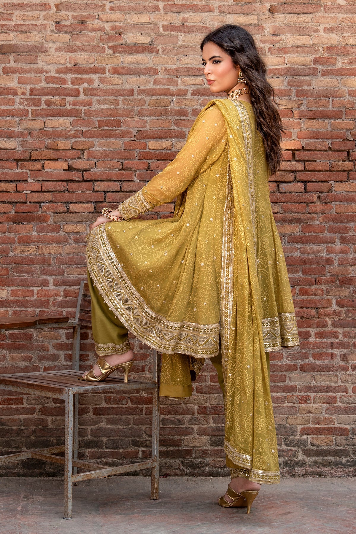 Charizma | Festive Pret | 3-Pcs Embroidered CMA-6-461 by Charizma - Designer Dress  - Type : Ladies Clothes - Available at Libayah - 100% Original 
