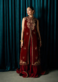 Umsha | Velvet Code | Regal Ruby by Umsha - Designer Dress  - Type : Ladies Clothes - Available at Libayah - 100% Original 