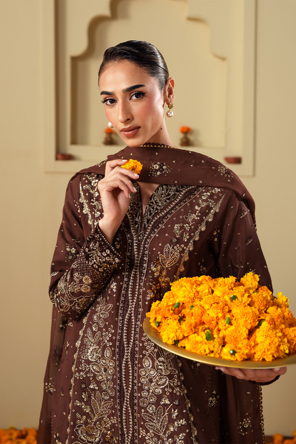 Neeshay | New Shagun | MAHROOB by Neeshay - Designer Dress  - Type : Ladies Clothes - Available at Libayah - 100% Original 