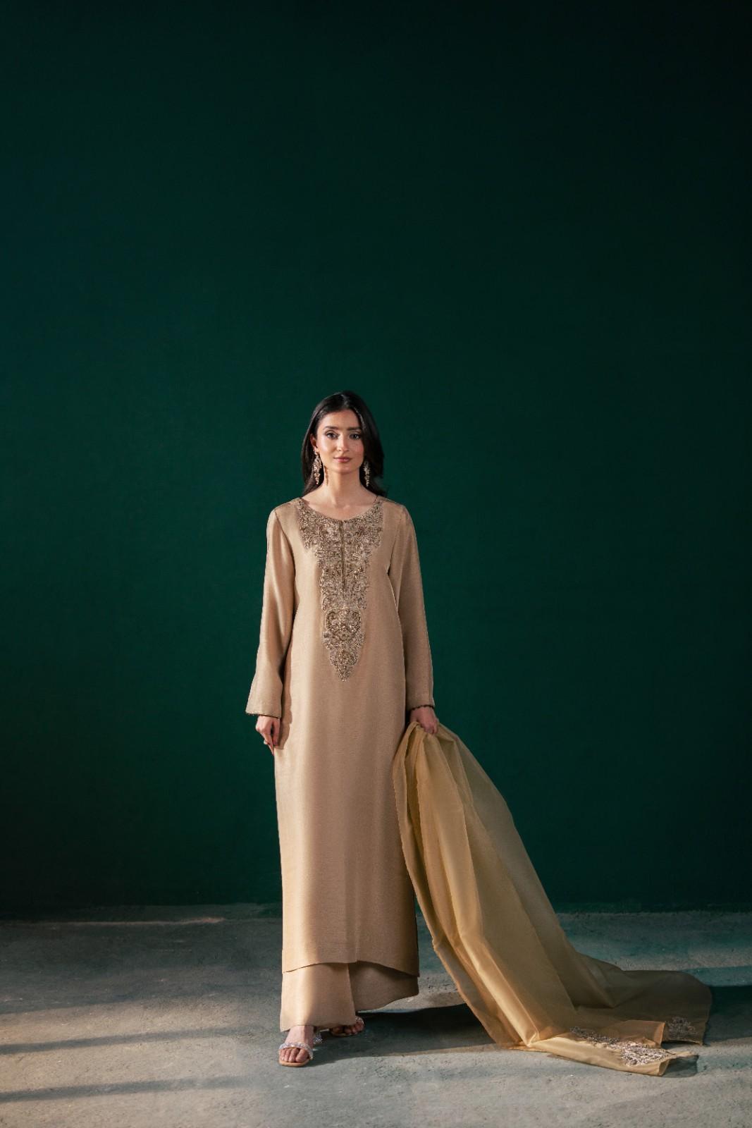 Malook | Dhanak Formals | Alaya by Malook - Designer Dress  - Type : Ladies Clothes - Available at Libayah - 100% Original 