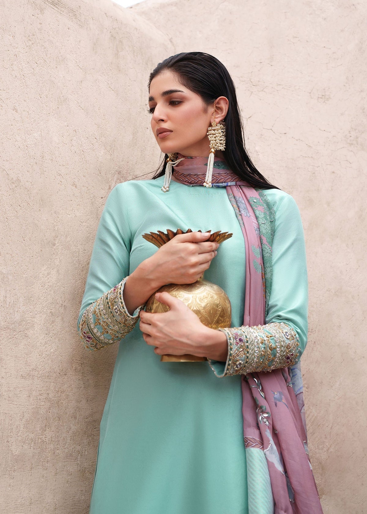 Sadaf Fawad Khan | Zeenat Formals 26 | Eliza by Sadaf Fawad Khan - Designer Dress  - Type : Ladies Clothes - Available at Libayah - 100% Original 