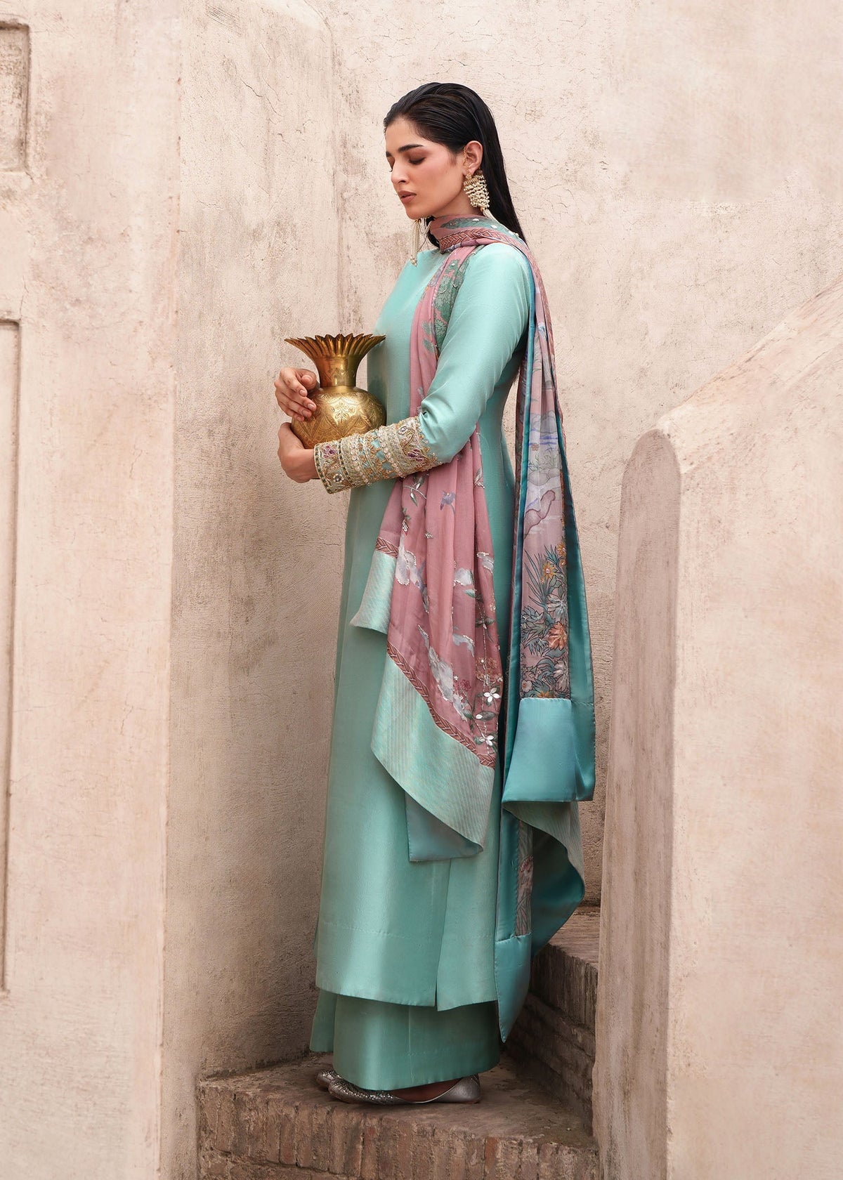 Sadaf Fawad Khan | Zeenat Formals 26 | Eliza by Sadaf Fawad Khan - Designer Dress  - Type : Ladies Clothes - Available at Libayah - 100% Original 