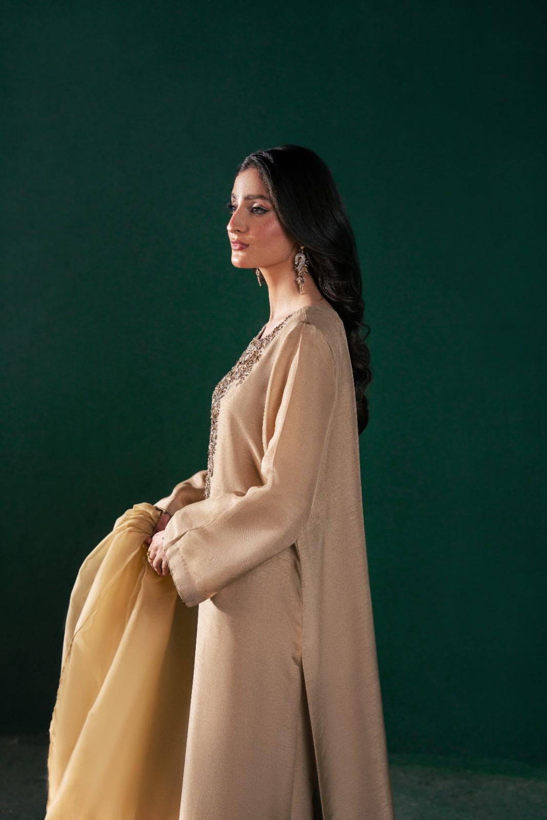 Malook | Dhanak Formals | Alaya by Malook - Designer Dress  - Type : Ladies Clothes - Available at Libayah - 100% Original 
