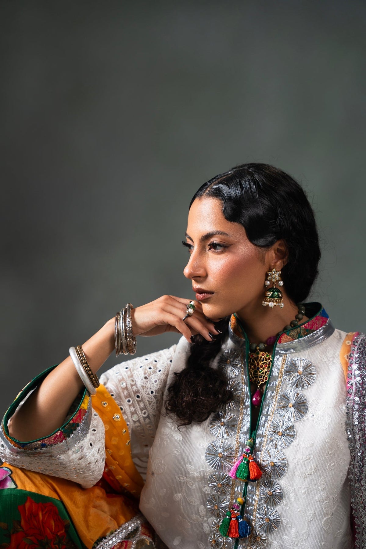 Nilofer Shahid | Mihrimah Formals | Kosem by Nilofer Shahid - Designer Dress  - Type : Ladies Clothes - Available at Libayah - 100% Original 