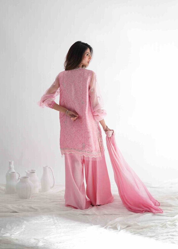Umsha | Jardin De Luxe | Rose Sorbet by Umsha - Designer Dress  - Type : Ladies Clothes - Available at Libayah - 100% Original 