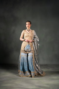 Nilofer Shahid | Mihrimah Formals | Mihrimah by Nilofer Shahid - Designer Dress  - Type : Ladies Clothes - Available at Libayah - 100% Original 