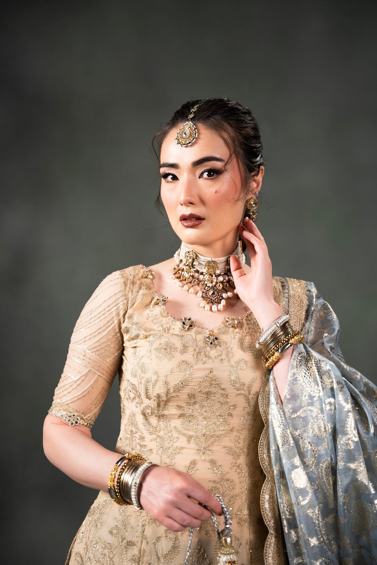 Nilofer Shahid | Mihrimah Formals | Mihrimah by Nilofer Shahid - Designer Dress  - Type : Ladies Clothes - Available at Libayah - 100% Original 