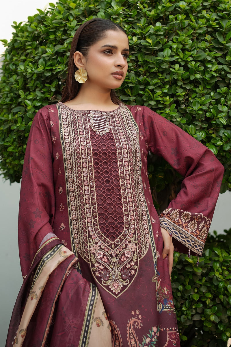 Maryams | Lawn Edit 26 | Bloom by Maryams - Designer Dress  - Type : Ladies Clothes - Available at Libayah - 100% Original 