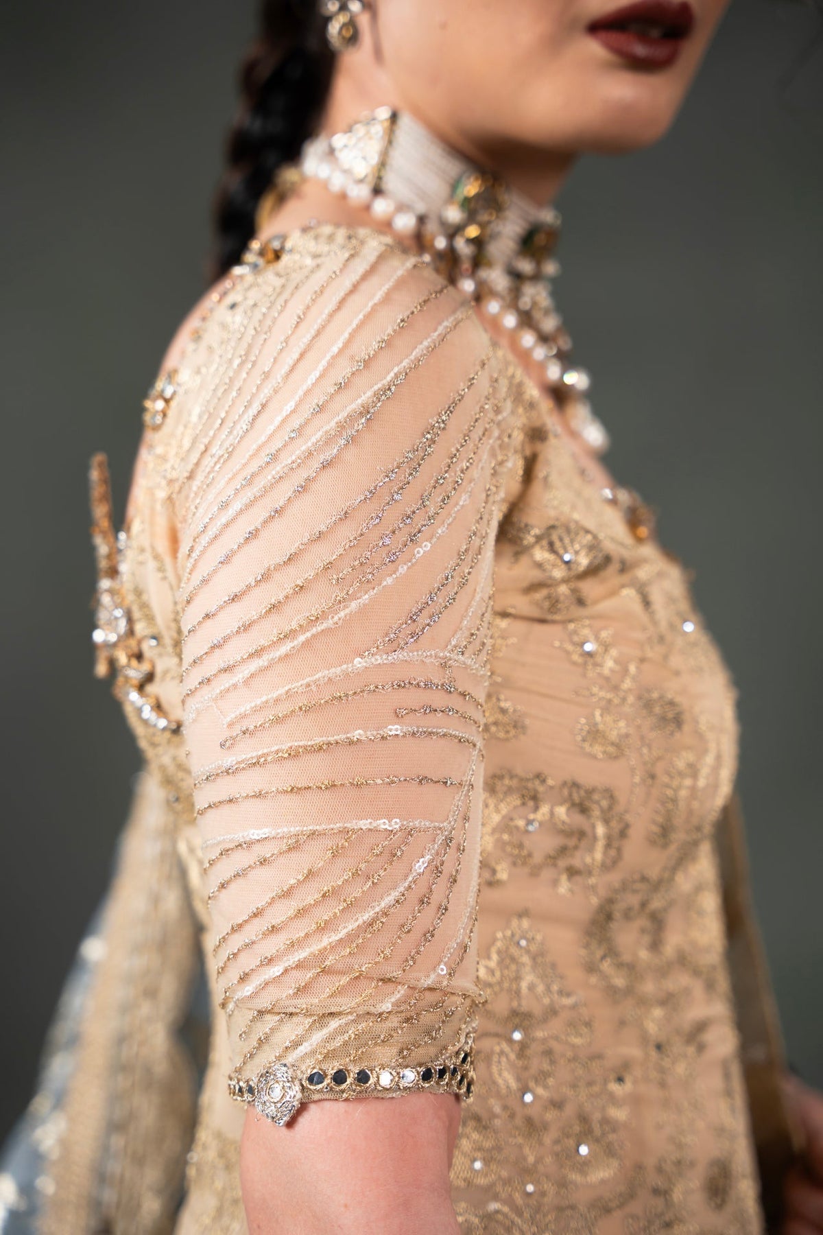 Nilofer Shahid | Mihrimah Formals | Mihrimah by Nilofer Shahid - Designer Dress  - Type : Ladies Clothes - Available at Libayah - 100% Original 