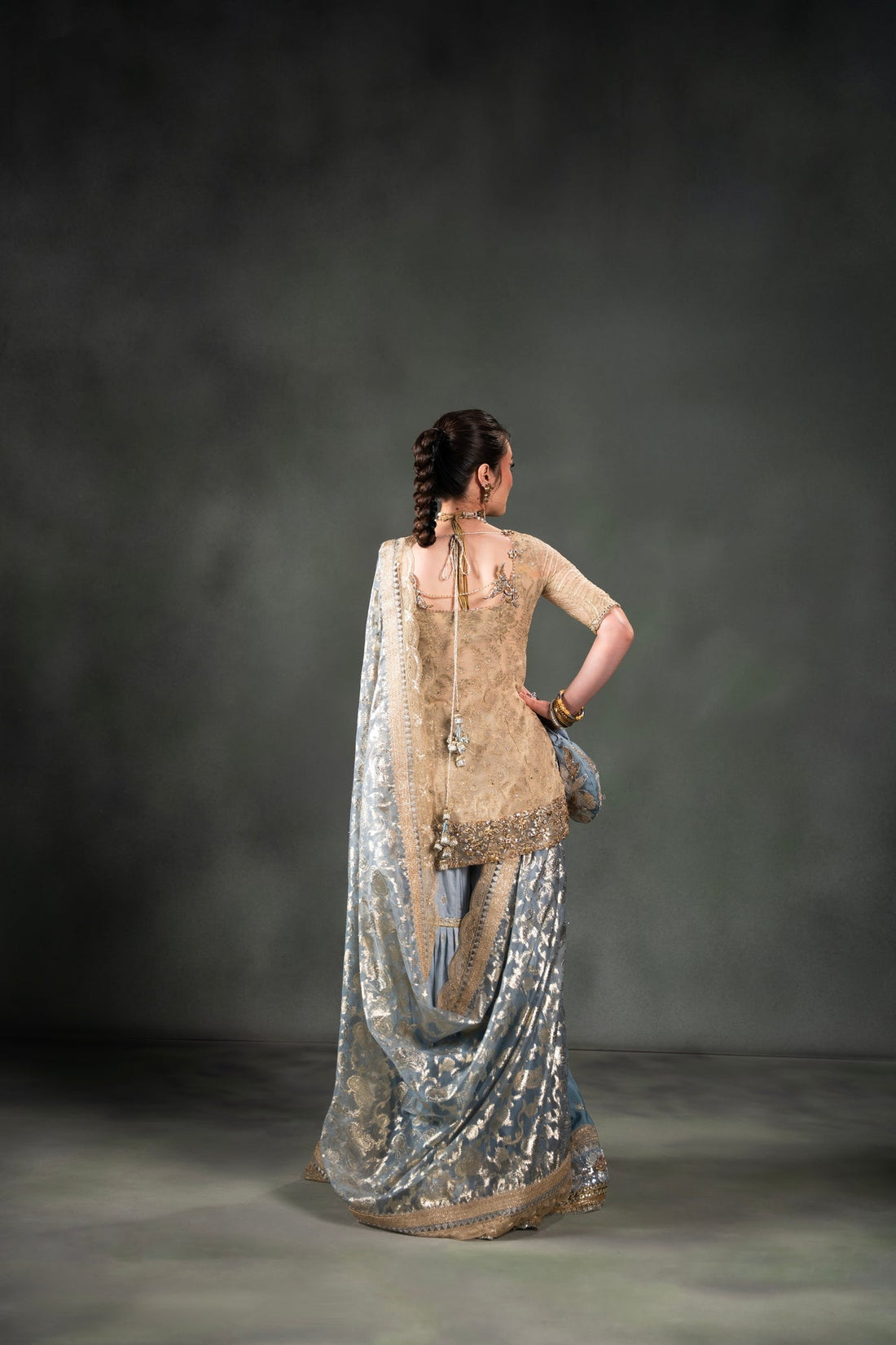 Nilofer Shahid | Mihrimah Formals | Mihrimah by Nilofer Shahid - Designer Dress  - Type : Ladies Clothes - Available at Libayah - 100% Original 