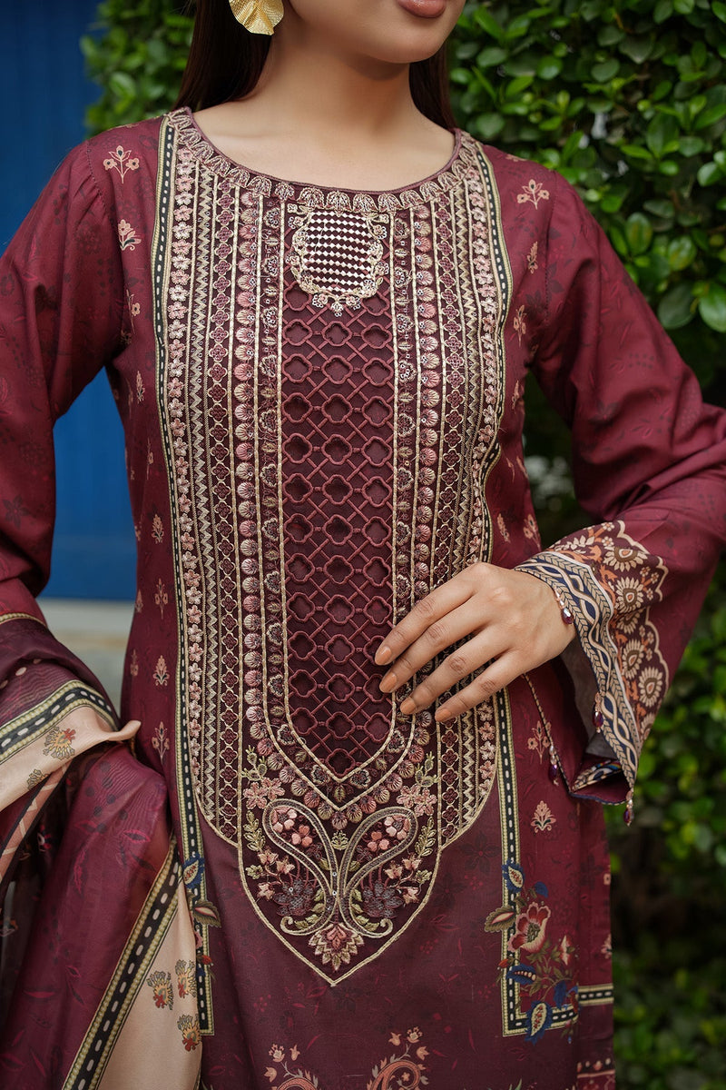 Maryams | Lawn Edit 26 | Bloom by Maryams - Designer Dress  - Type : Ladies Clothes - Available at Libayah - 100% Original 
