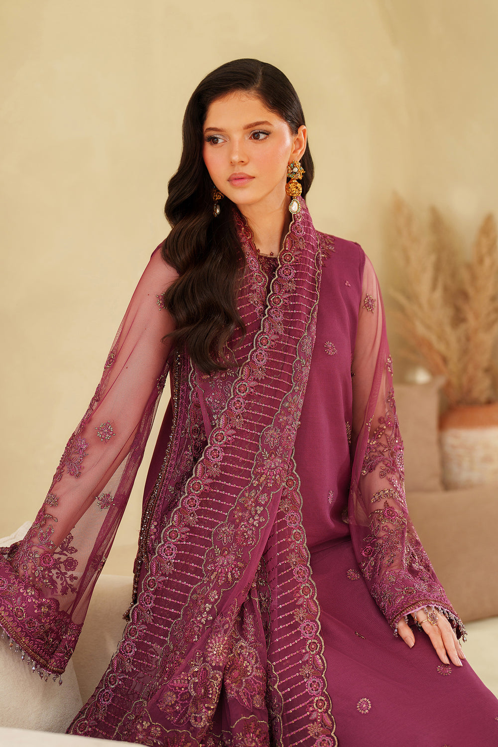 Zarif | Meesa Luxury Formals | Orila by Zarif - Designer Dress - Type : Ladies Clothes - Available at Libayah - 100% Original 