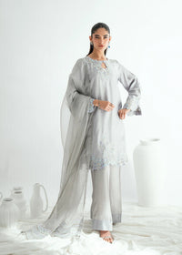 Umsha | Jardin De Luxe | Silver Mist by Umsha - Designer Dress  - Type : Ladies Clothes - Available at Libayah - 100% Original 