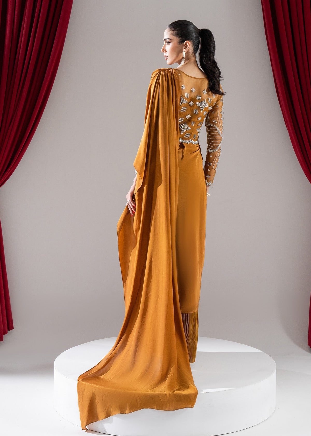 Maria Osama Khan | Celeste 24 Formals | Orion by Maria Osama Khan - Designer Dress - Type: Ladies Clothes - Available at Libayah - 100% Original