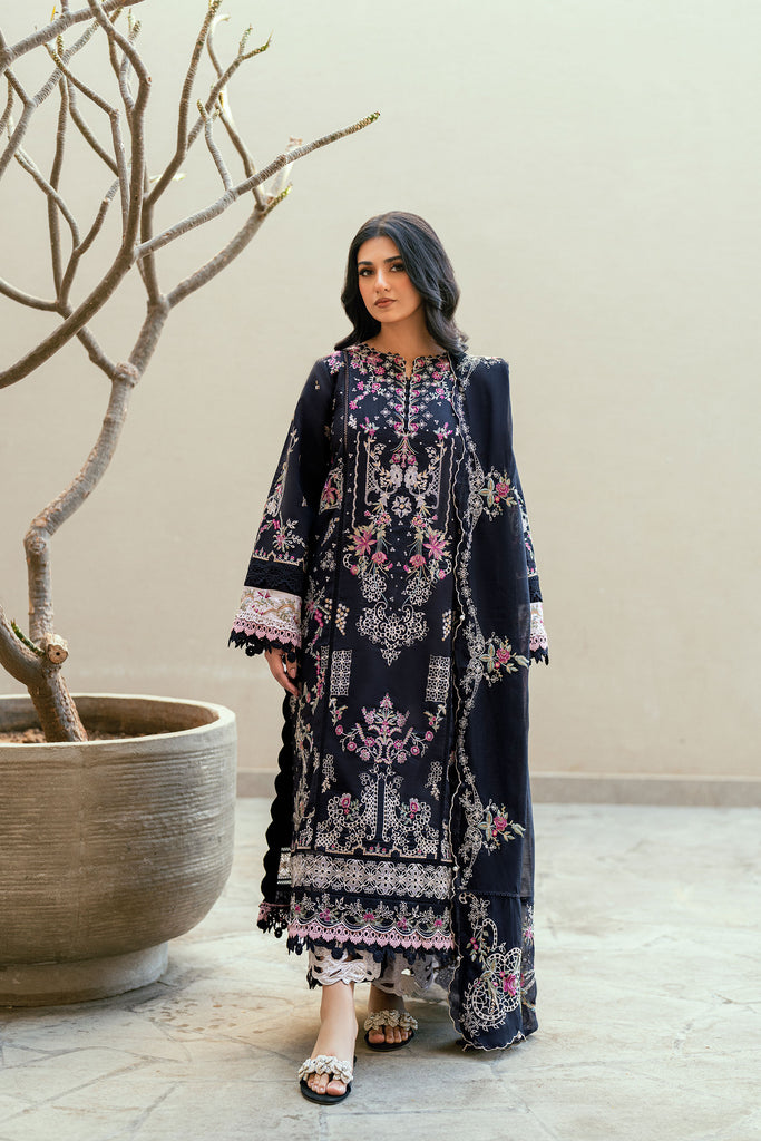 Florent | Luxury Lawn Eid Edits | FL-5A by Florent - Designer Dress - Type: Ladies Clothes - Available at Libayah - 100% Original