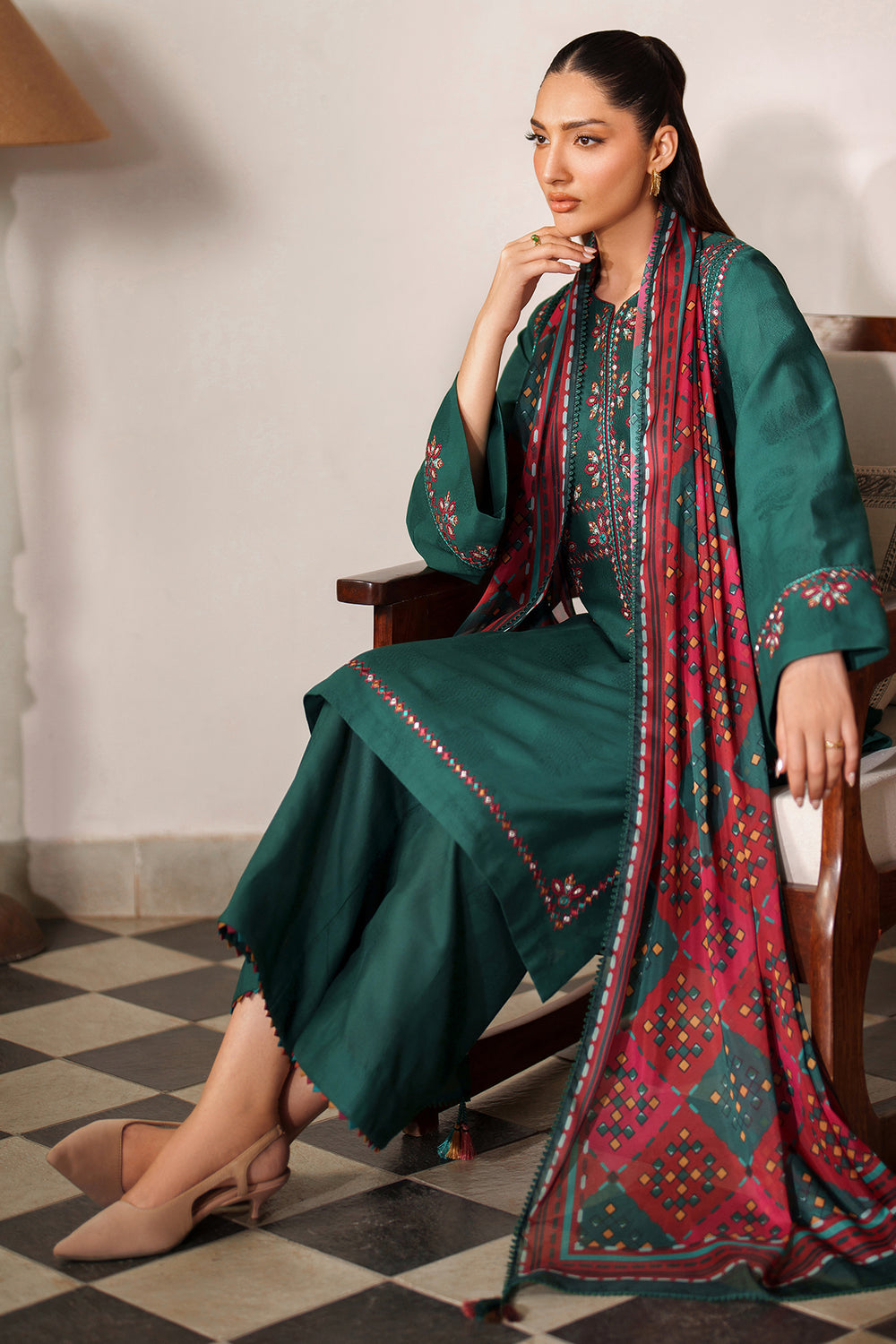 Jazmin | Winter 25 | UW-0146 H by Jazmin - Designer Dress  - Type : Ladies Clothes - Available at Libayah - 100% Original 