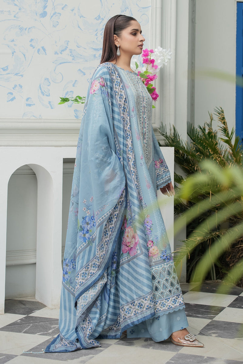 Maryams | Lawn Edit 26 | Petal by Maryams - Designer Dress  - Type : Ladies Clothes - Available at Libayah - 100% Original 