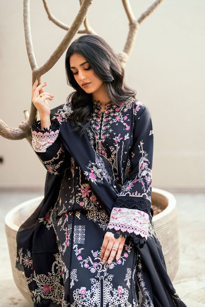 Florent | Luxury Lawn Eid Edits | FL-5A by Florent - Designer Dress - Type: Ladies Clothes - Available at Libayah - 100% Original