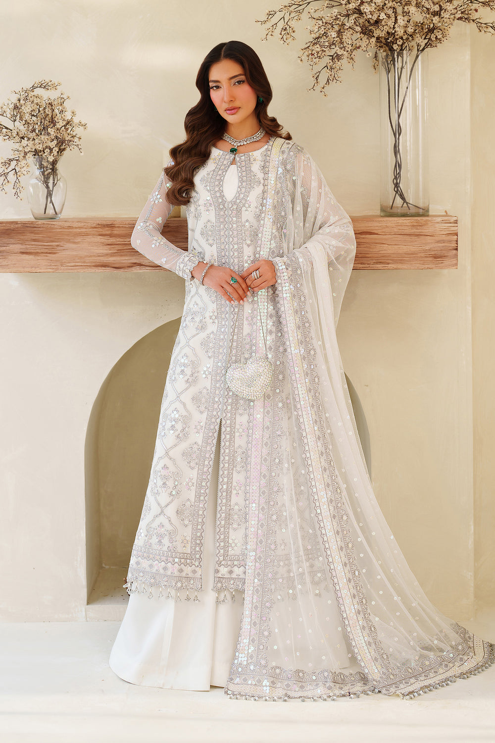 Zarif | Meesa Luxury Formals | Meehar by Zarif - Designer Dress - Type : Ladies Clothes - Available at Libayah - 100% Original 